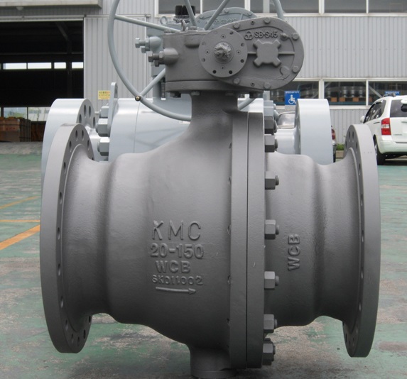 B2TR : 2 Piece Trunnion Ball valve